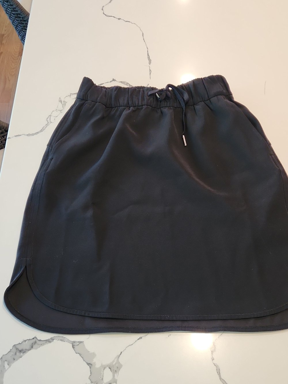 lululemon athletica Black Drawstring Skirt With Pockets